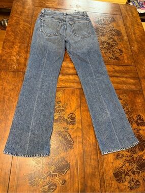 Agolde Vintage Flare Organic Cotton Jeans in Medium Blue